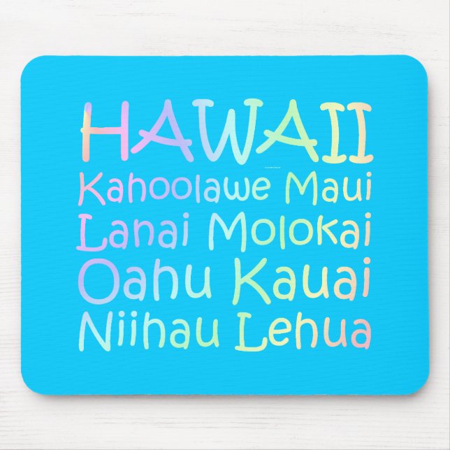 Mousepad TEE Hawaii (Frente)