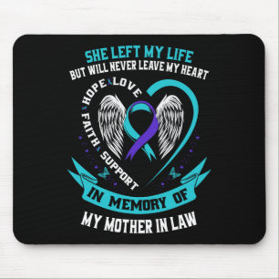 Mousepad Teerão Roxo, A Sensibilização Suicida Camisa Mãe D