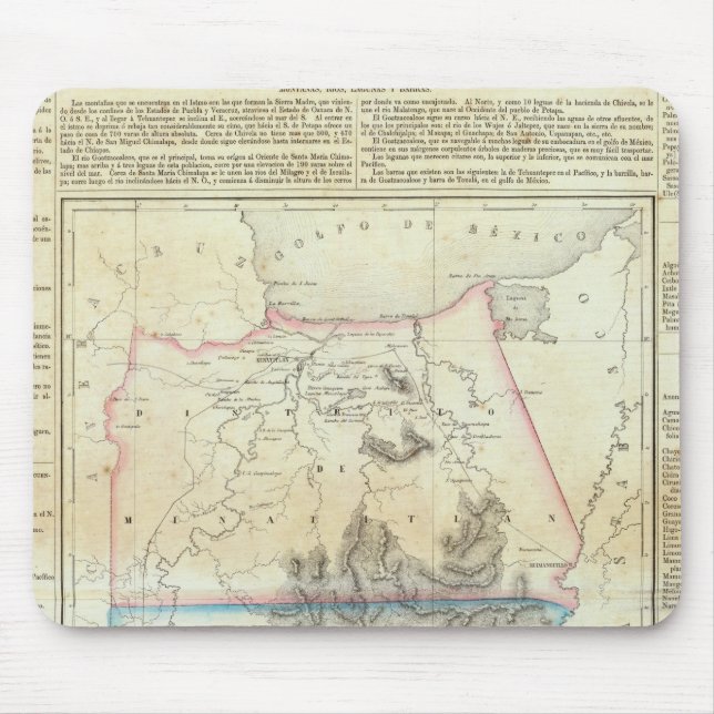 Mousepad Tehuantepec, México (Frente)