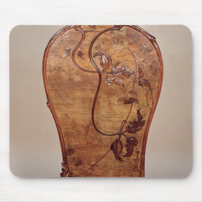 Mousepad Tela de fogo com o marquetry de várias madeiras (Frente)