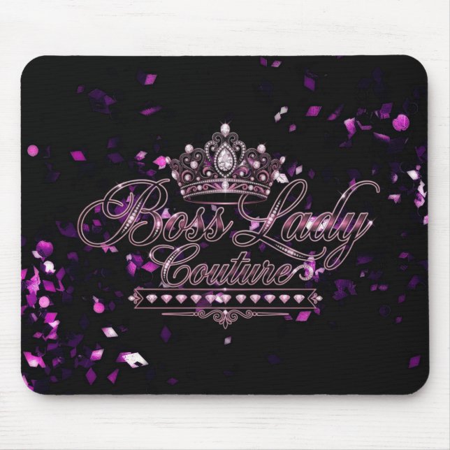 Mousepad Tela de Mouse Boss Lady Couture (Frente)