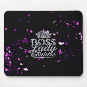 Mousepad Tela de Mouse Boss Lady Couture