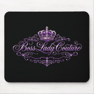 Mousepad Tela de Mouse Boss Lady Couture