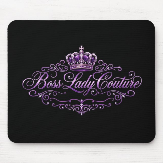 Mousepad Tela de Mouse Boss Lady Couture (Frente)