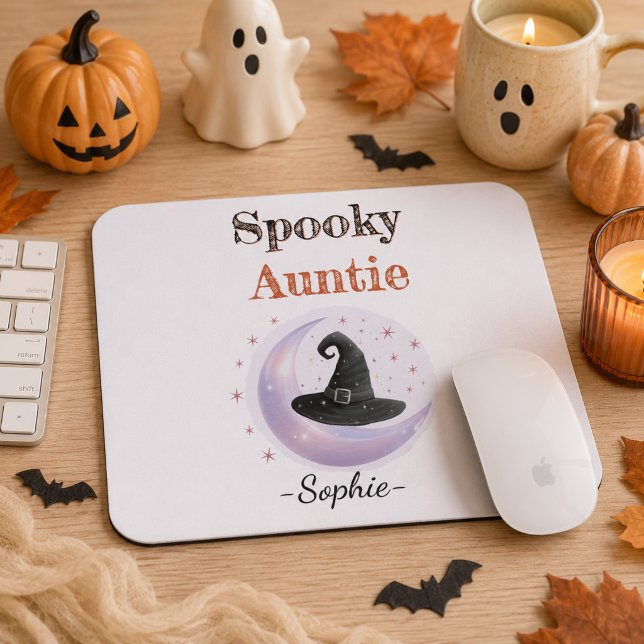 Mousepad Tela de Rato Tia Assustadora Personalizada (Criador carregado)