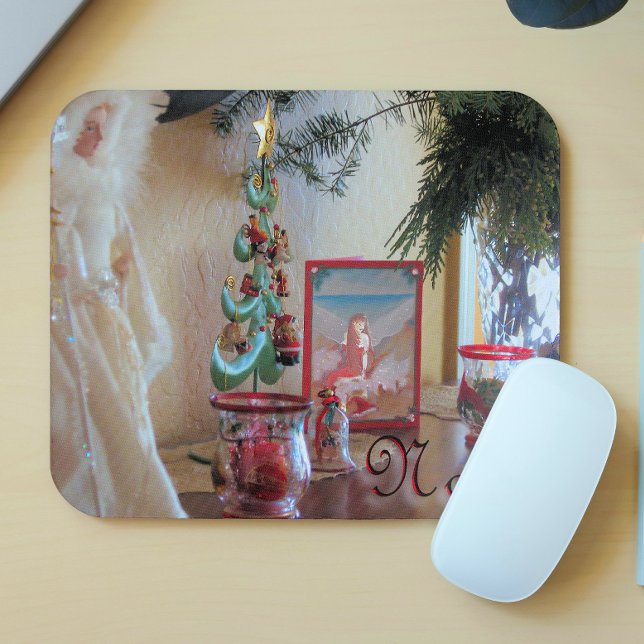 Mousepad Tela do Mantel do Natal! (Criador carregado)