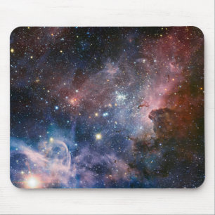 Mousepad Telescópio do Hubble da Nebulosa Vermelha e Azul