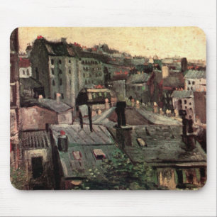 Mousepad Telhados e Partes Traseiras de Casas por Vincent v