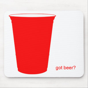Mousepad tem cerveja?