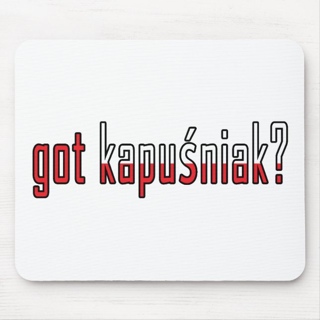 Mousepad tem kapusniak? Bandeira (Frente)