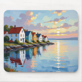 Mousepad Tema Costeiro | Casas de Praia na Baía  