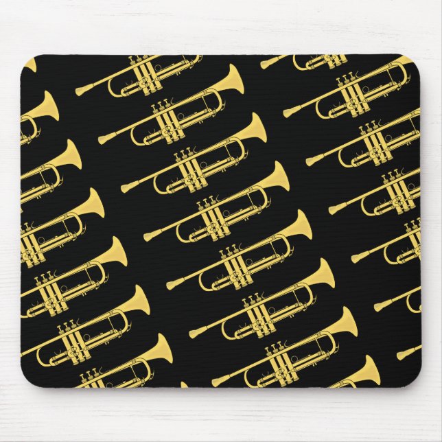 Mousepad Tema da música da trombeta dourada (Frente)