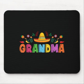 Mousepad Tema de festa de aniversário da vovó Mexicana Fies
