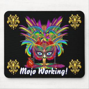 Mousepad Tema do Partido Mardi Gras Por Favor Ver Notas