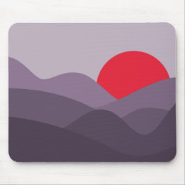 Mousepad Tema Sol Escuro Minimalista