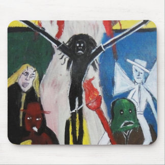 MOUSEPAD TEMOR À JESUS CABELO VERMELHO
