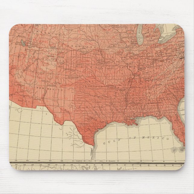 Mousepad Temperatura média anual, esboço hipótico (Frente)