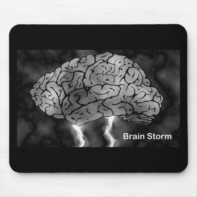 Mousepad Tempestade cerebral (Frente)