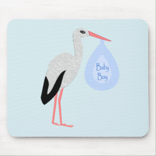 Mousepad Tempestade de Bebê Azul