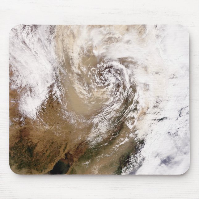 Mousepad Tempestade de poeira na China norte (Frente)