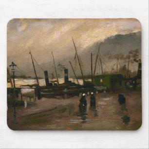 Mousepad Tempestade dos Pescadores de Amsterdã, por Vincent
