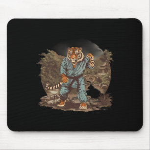 Mousepad Templo da Pagode do Tigre de Kickboxing Artes Marc