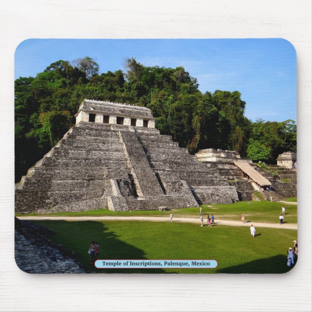 Mousepad Templo de Inscrições, Palenque, México (Frente)