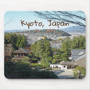Mousepad Templo de Quioto e Ginkaku-ji, Japão