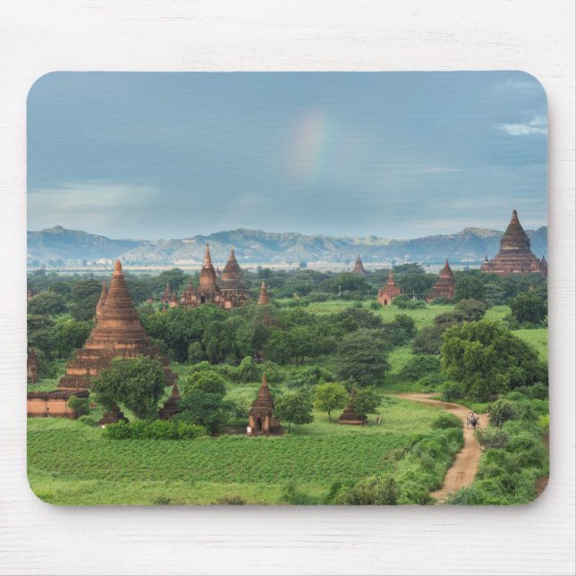 Mousepad Templos em Bagan, Myanmar (Frente)