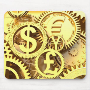 Mousepad Tempo - dinheiro