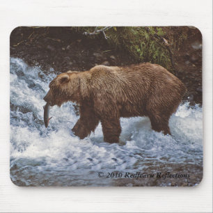Mousepad tempo do almoço, reflexões 2010 de Redfearn do 