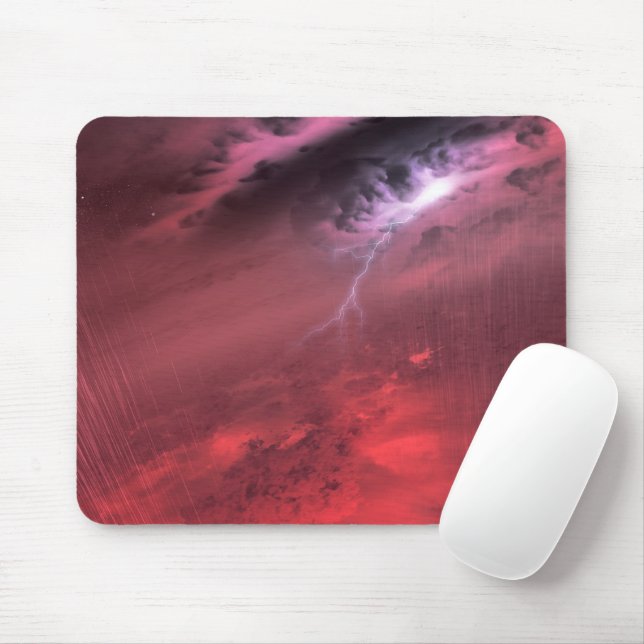 Mousepad Tempo Numa Estrela Anã Marrom. (Com mouse)