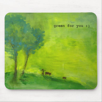Mousepad Tempo verde