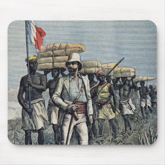 Mousepad Tenente Mizon em sua missão 1892 (Frente)