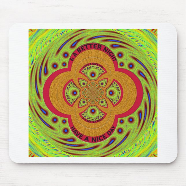 Mousepad Tenha um belo dia (Frente)