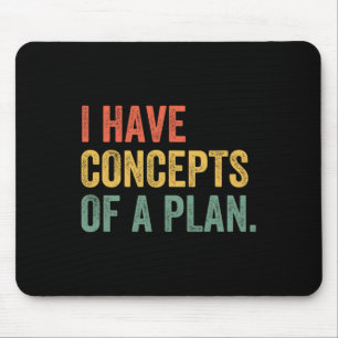 Mousepad Tenho Conceitos De Um Plano Trump Kamala Harris