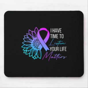 Mousepad Tenho Tempo Para Ouvir O Suicídio Mental Da Saúde 