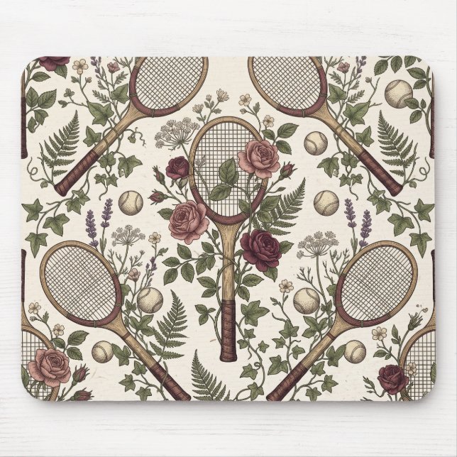 Mousepad Tênis Botânico Vintage (Frente)
