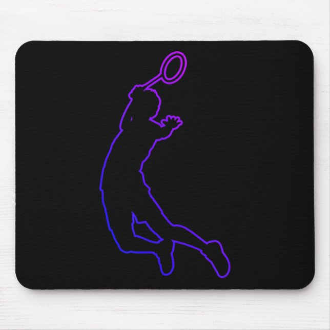 Mousepad Ténis de Mesa Feminino Masculino Squash Badminton  (Frente)