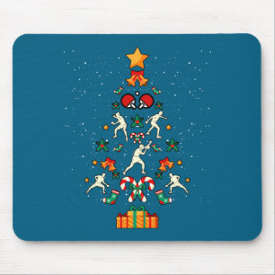 Mousepad Tênis de Mesa Ng Ng Jogador Árvore de Natal Xmas L