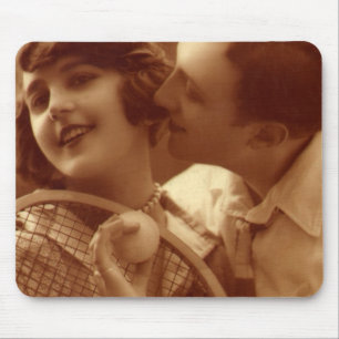 Mousepad Tênis Esportivo Vintage, Amor e Romance
