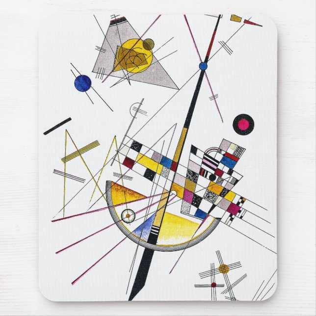 Mousepad Tensão Delicada #85 - Kandinsky (Frente)