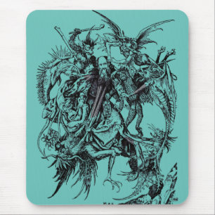 Mousepad Tentação de Santo Antônio, o Grande