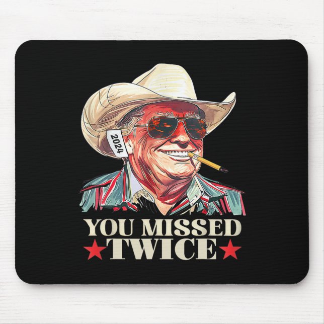 Mousepad Tentativa De Inibição Trump 2024 Que Você Perdeu D (Frente)