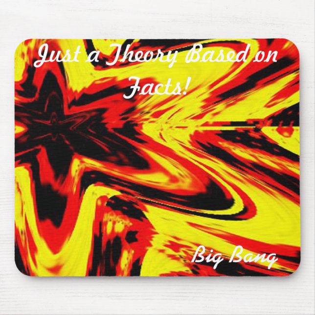 Mousepad Teoria de Big Bang (Frente)