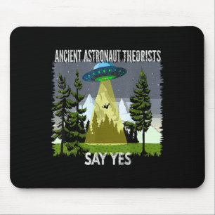 Mousepad Teóricos Astronautas Antigos Dizem Sim, Rapto, Por