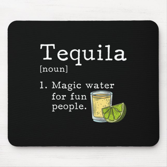 Mousepad Tequila Lover Cinco De Mayo Partido Mexicano me dá (Frente)