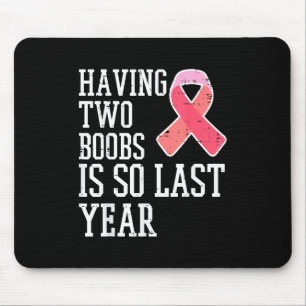 Mousepad Ter Dois É Tão Ano Passado Camiseta Divertida de C