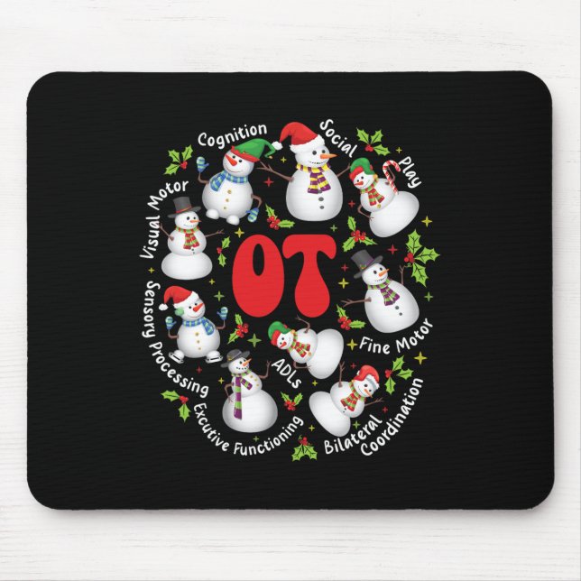 Mousepad Terapeuta Ocupacional Diversão Terapia Ocupacional (Frente)