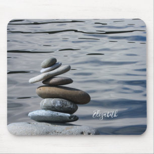 Mousepad Terapeuta Zen Pedras, Mar
